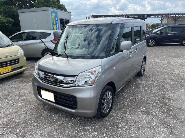 スペーシア Gリミテッド 一年保証 スマートキー プッシュスタート 片側パワースライドドア デュアルカメラブレーキサポート CD Bluetooth エンジンオイル・バッテリー・ワイパーゴム新品(3枚目)