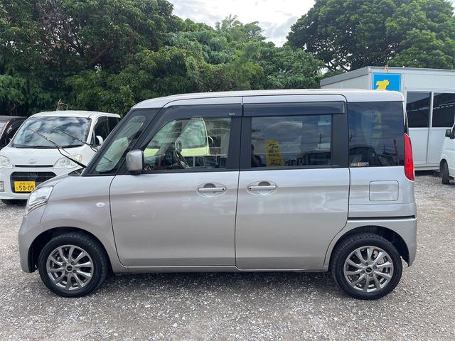 スペーシア Gリミテッド 一年保証 スマートキー プッシュスタート 片側パワースライドドア デュアルカメラブレーキサポート CD Bluetooth エンジンオイル・バッテリー・ワイパーゴム新品(4枚目)