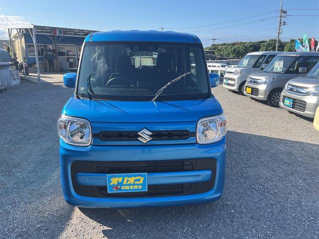 スペーシア ハイブリッドＧ　本土仕入れ　一年保証　プッシュスタート　スマートキー２個　デュアルカメラブレーキサポート　ナビ　ワンセグＴＶ　Ｂｌｕｅｔｏｏｔｈ　バックカメラ　エンジンオイル・バッテリー・ワイパーゴム新品