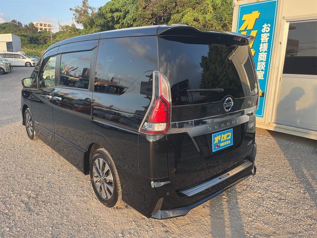 セレナ ハイウェイスターG 本土仕入れ スマートキー プッシュスタート アイドリングストップ ナビ TV Bluetooth フリップダウンモニター アラウンドビューモニター ETC エンジンオイル・バッテリー・ワイパーゴム新品(7枚目)