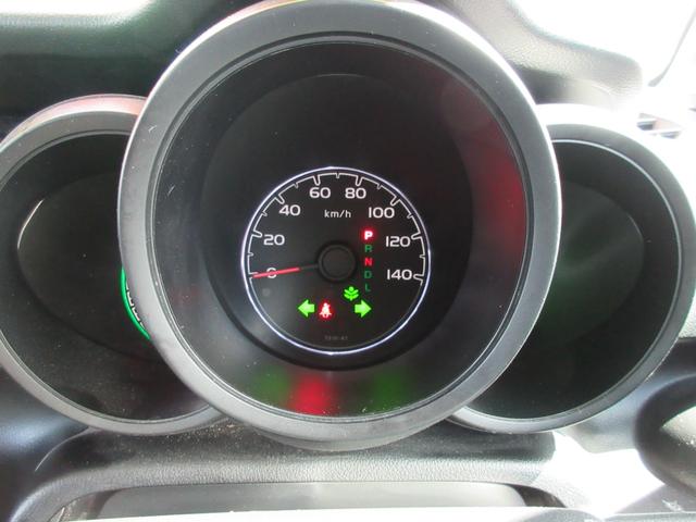 中央　センターメーターは速度計・スピードメーター