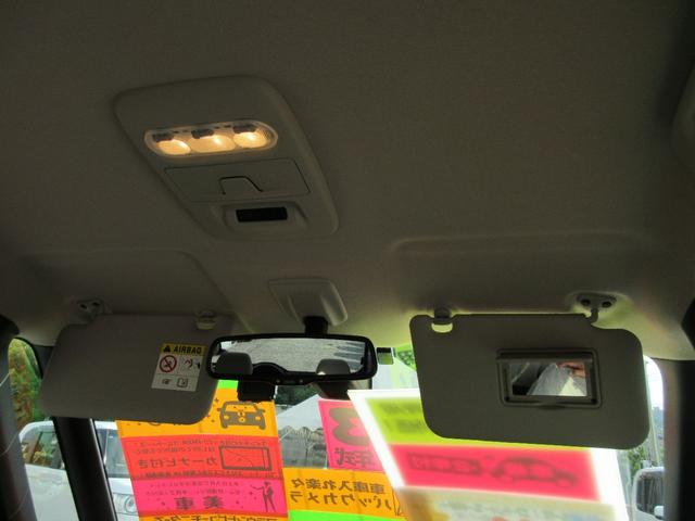 サンバイザー＆バニティミラー＆ルームライト