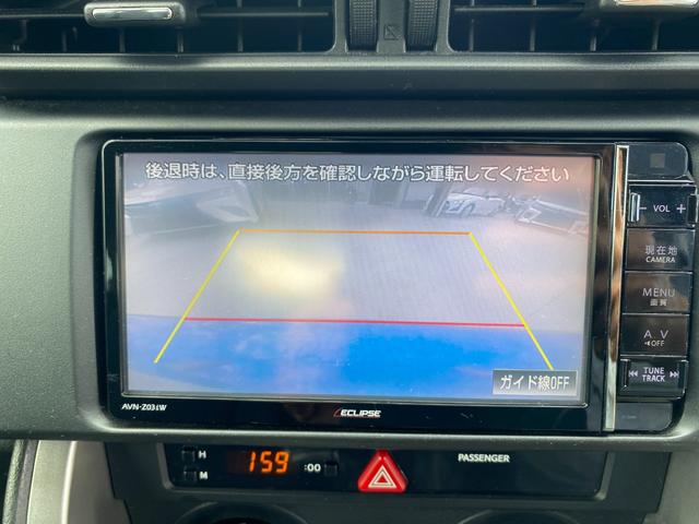 バックカメラ装着済!死角になりやすい後方もとても見やすいです☆車庫入れに自信がない方や縦列駐車が苦手な方にも、オススメな機能です!安心度もアップ!