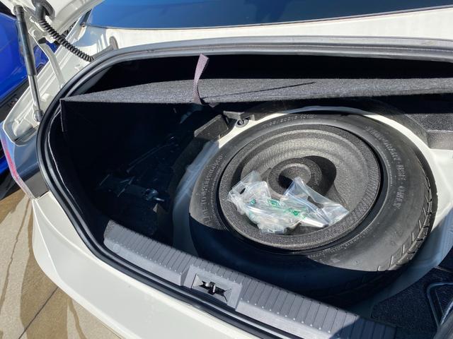 万が一の時に安心のオプションのスペアータイヤ付き