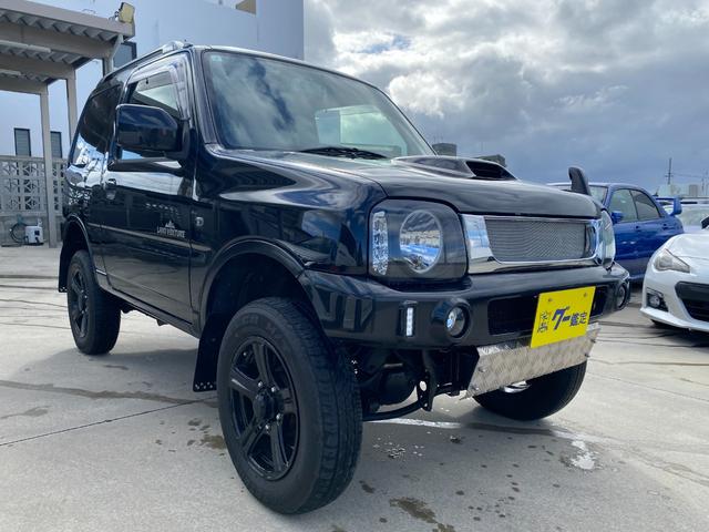 ジムニー ランドベンチャー　ＡＴ　リフトアップ　前後社外バンパー　社外マフラー　ミラー型ドラレコ　県外仕入れ　ＴＶ　４ＷＤ　ナビ　キーレスエントリー　シートヒーター　　ＡＢＳ　ルーフレール　アルミホイール　エアコン（14枚目）