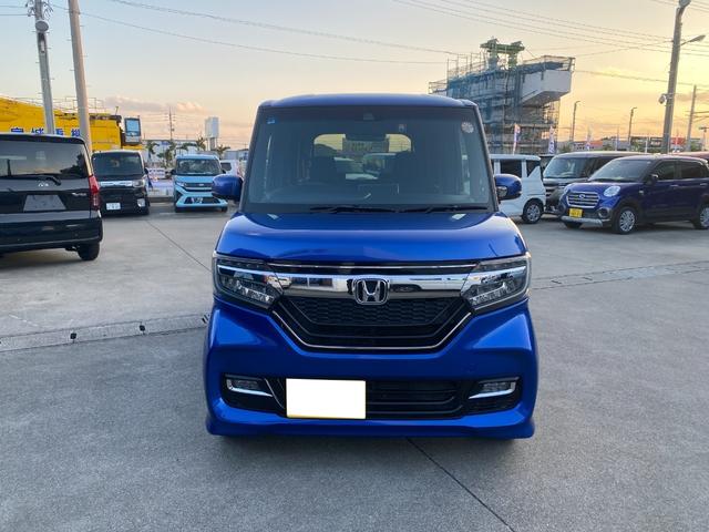 N-BOXカスタム G・Lホンダセンシング ブルートゥース対応ナビ・セルセグTV・CD・DVD/バックカメラ・ETC・ステアリングリモコン・スマートキー・オートエアコン・左側パワースライドドア(3枚目)