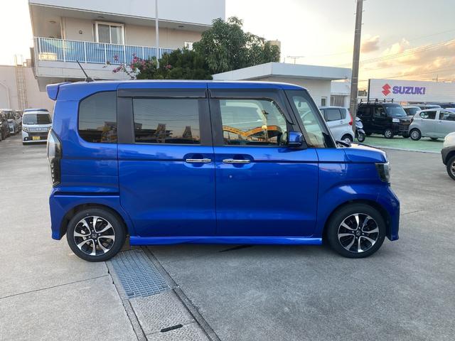 N-BOXカスタム G・Lホンダセンシング ブルートゥース対応ナビ・セルセグTV・CD・DVD/バックカメラ・ETC・ステアリングリモコン・スマートキー・オートエアコン・左側パワースライドドア(5枚目)