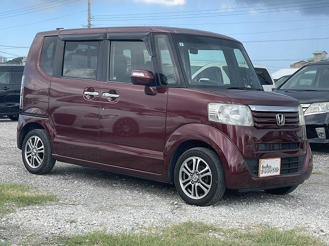 N-BOX G SSパッケージ 自社 ローン スマートキー ナビ バックモニター ETC Bluetooth 両側電動スライドドア 赤 レッド 衝突安全ボディ 盗難防止システム(7枚目)