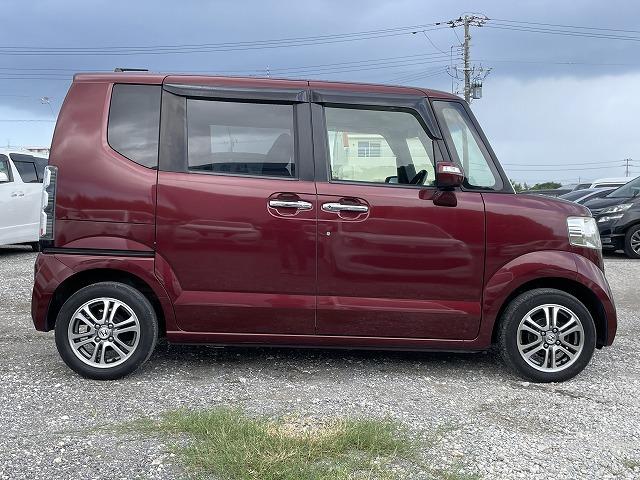 N-BOX G SSパッケージ 自社 ローン スマートキー ナビ バックモニター ETC Bluetooth 両側電動スライドドア 赤 レッド 衝突安全ボディ 盗難防止システム(8枚目)