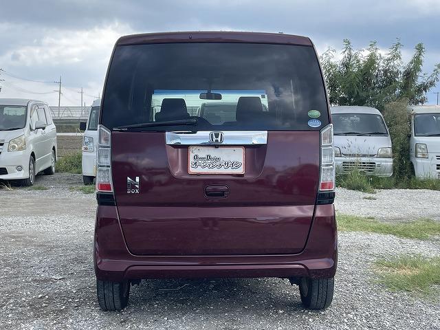N-BOX G SSパッケージ 自社 ローン スマートキー ナビ バックモニター ETC Bluetooth 両側電動スライドドア 赤 レッド 衝突安全ボディ 盗難防止システム(10枚目)