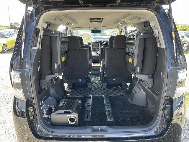 ヴェルファイア 2.4Z プラチナセレクションII スマートキー 自社 ローン 両側電動スライドドア 電動リアゲート ナビ TV 黒 ブラック ETC ローダウン 運転席エアバック ステアリングスイッチ(33枚目)