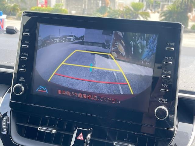 バックカメラ装備。駐車が苦手な方には欠かせません。