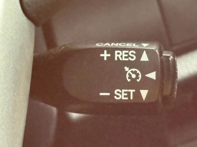 【クルーズコントロール】足の疲労や身体的負担を大幅に軽減できます。