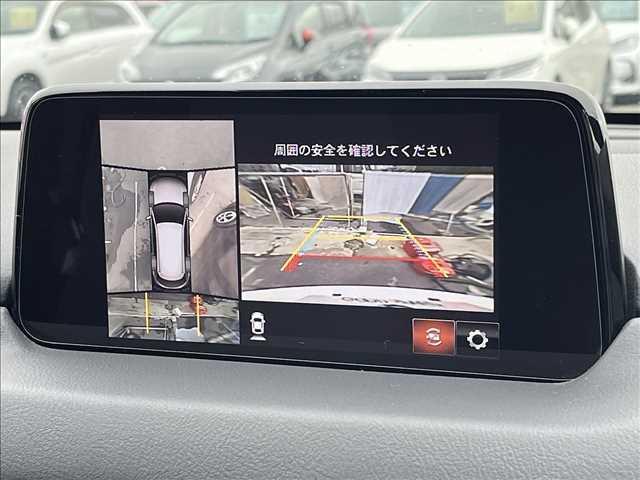 【３６０°ビューモニター】を装備しております。全周囲カメラで危険察知。狭い駐車場でも安心して駐車できますね。