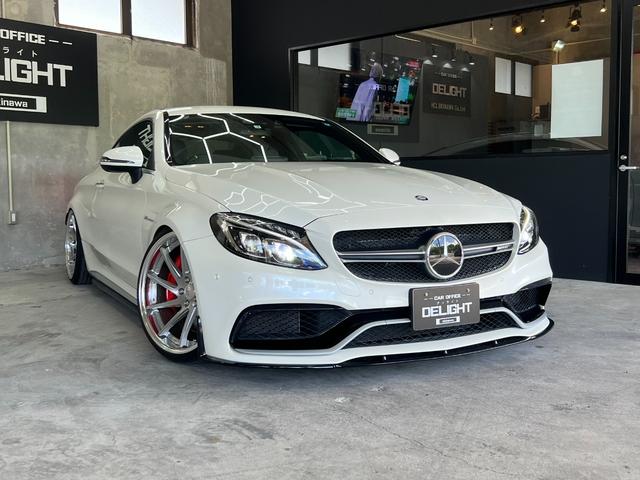 Ｃクラス Ｃ６３　Ｓクーペ　オプションカラーダイヤモンドホワイト　右ハンドル　１９インチＷＯＲＫホイール　エアーサスペンション　ＡＭＧスポーツシート　ＡＭＧパフォーマンスエグゾーストシステム　コーナーセンサー　ＬＥＤヘッドライト（12枚目）