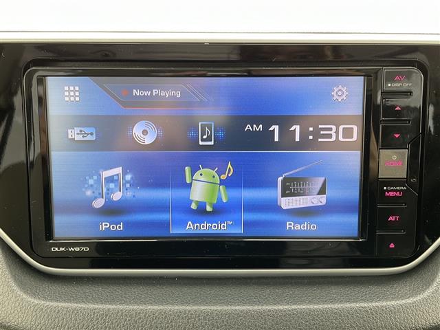 【　ディスプレイオーディオ　】一部のトヨタに新設定されたディスプレイオーディオ搭載車！お手持ちのスマートフォンと連動してアプリや音楽を画面上で楽しむことができます。ナビやテレビはオプションになります。
