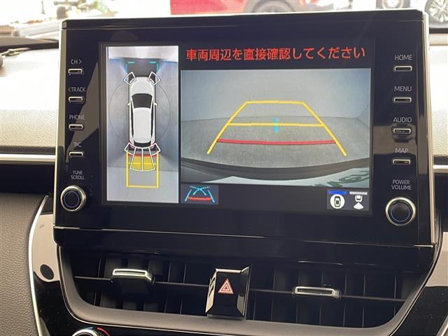 【　全方位カメラ　】上から見下ろしたように駐車が可能です。安心して縦列駐車も可能です♪