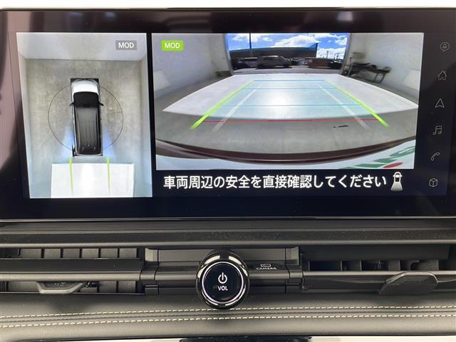 【　全方位カメラ　】上から見下ろしたように駐車が可能です。安心して縦列駐車も可能です♪