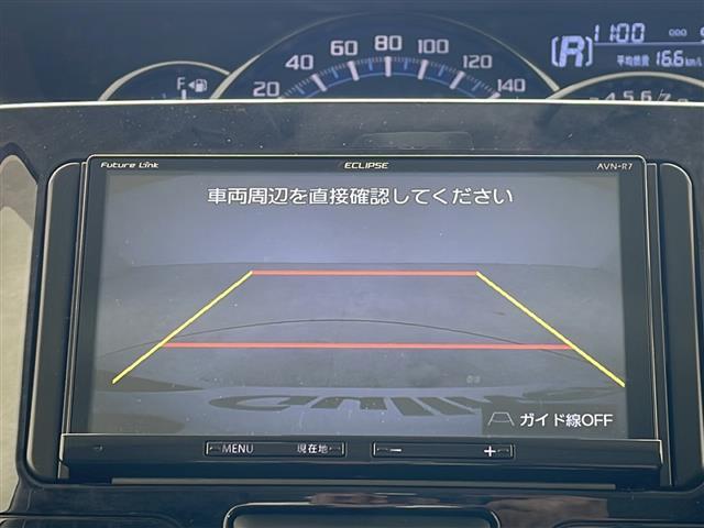 【　バックカメラ　】便利なバックカメラ装備で安全確認を頂けます。駐車が苦手な方にもオススメな便利機能です♪