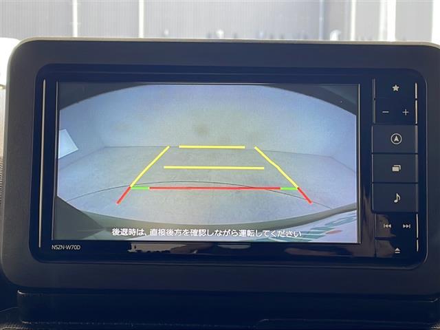 【　バックカメラ　】便利なバックカメラ装備で安全確認を頂けます。駐車が苦手な方にもオススメな便利機能です♪