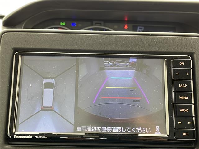 【　全方位カメラ　】上から見下ろしたように駐車が可能です。安心して縦列駐車も可能です♪