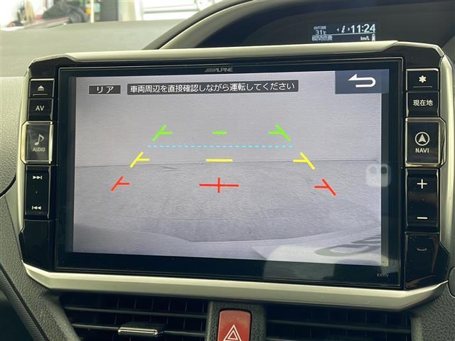 【　バックカメラ　】駐車が苦手な方でも映像で後方の安全確認もしっかり♪見えない死角の部分や距離感などモニター確認することが可能です！