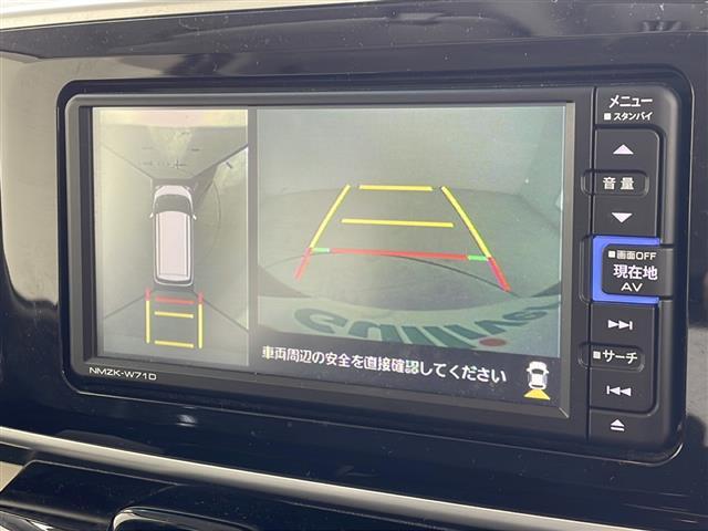 【　全方位カメラ　】上から見下ろしたように駐車が可能です。安心して縦列駐車も可能です。