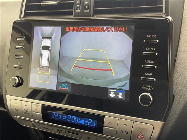 【　全方位カメラ　】上から見下ろしたように駐車が可能です。安心して縦列駐車も可能です♪