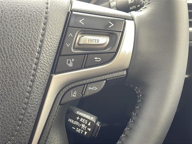 【　アダプティブクルーズコントロール　】設定した車速内で自動で加減速♪先行車との車間距離を適切に維持した追従走行が可能です♪