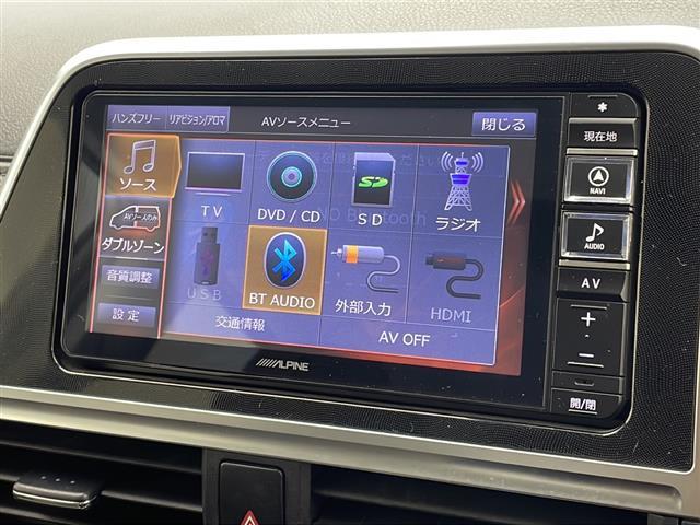 シエンタ Ｇ　禁煙車　アルパインナビ　フルセグＴＶ　ＤＶＤ　Ｂｌｕｅｔｏｏｔｈ　パノラミックビューモニター　トヨタセーフティセンス　ドラレコ　ＥＴＣ　フリップダウンモニター　両側パワースライドドア　ワンオーナー（3枚目）