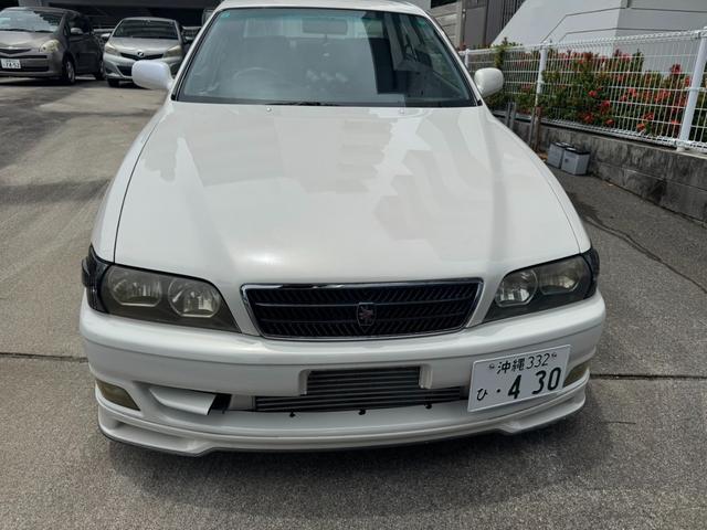 チェイサー ツアラーＶ　１１０系ＭＴ載せ替え公認済み　クスコ車高調　社外アルミ　社外マフラー　追加メーター４連　ターボタイマー　前置きインタークーラー（2枚目）