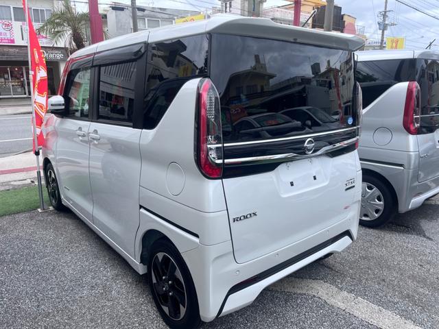 ルークス ハイウェイスター　Ｘ　ナビＴＶＢＴＤＶＤ全方位バックカメラスマートキープッシュスタートアイドリングストップクリアランスソナー左パワースライドドアドアミラーウィンカー純正アルミホイールＬＥＤヘッドライト（4枚目）