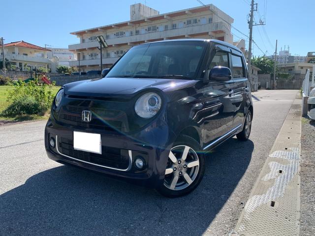 Ｎ－ＯＮＥ プレミアム　ツアラー　本土仕入れ車両　ターボ　プッシュスタート　スマートキー　スペアキー　ナビＴＶ　ＥＴＣ　純正１４インチアルミ（3枚目）