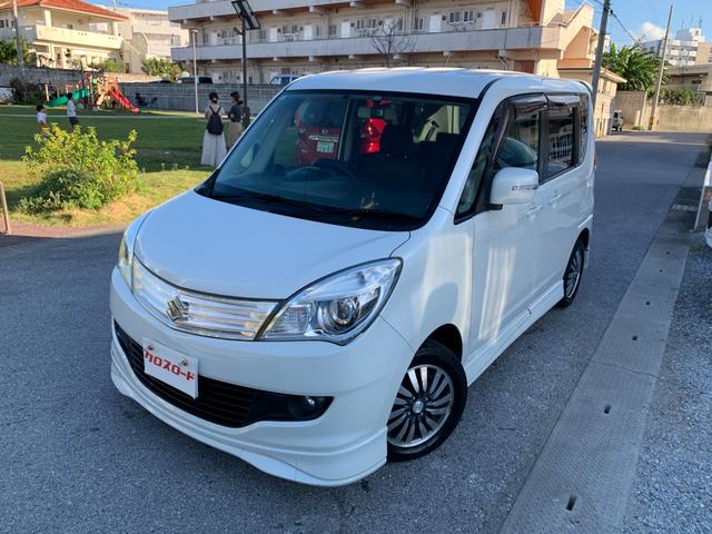 ソリオ Ｓ　本土中古車　ナビ　ワンセグＴＶ　Ｂｌｕｅｔｏｏｔｈオーディオ　前後ドライブレコーダー　ＥＴＣ　両側パワースライドドア（3枚目）