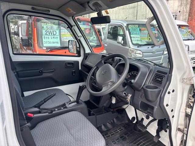 キャリイトラック 　内地中古　オートマチック　エアコン　パワステ　保冷車　パワーウィンドゥ　キーレス　箱、助手席側スライド　修復歴無し（6枚目）