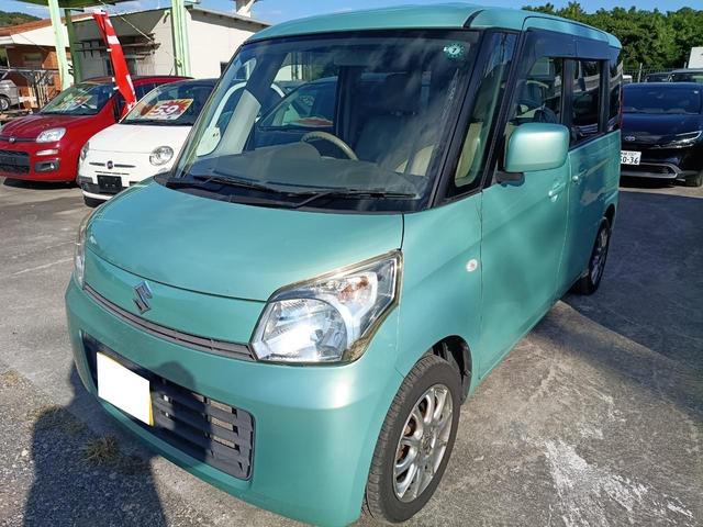 スペーシア Ｘ　プッシュスタートボタン　スマートキー二個　左側パワスラ