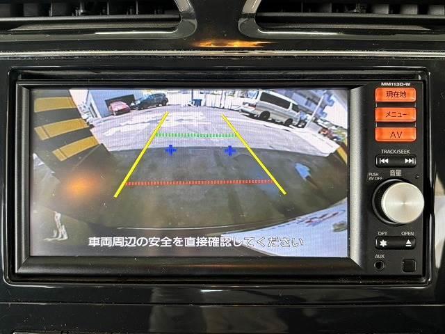 バックカメラも装備で駐車時も安心ですね★