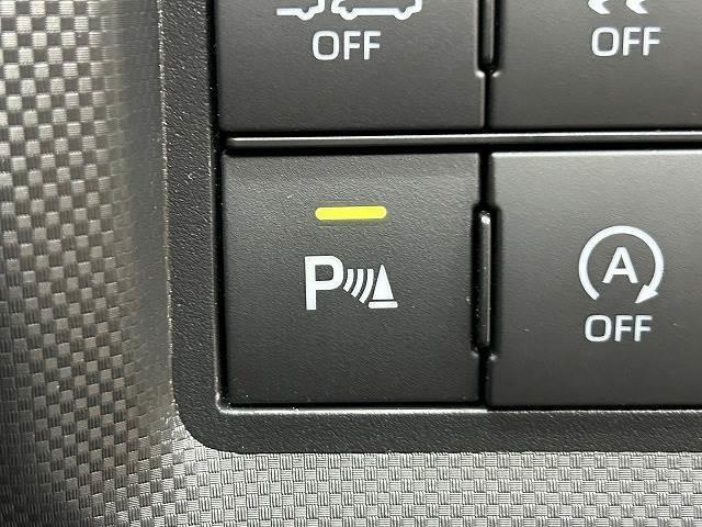 【クリアランスソナー】を装備！前方や後方の見えない部分を警告音で知らせてくれます！