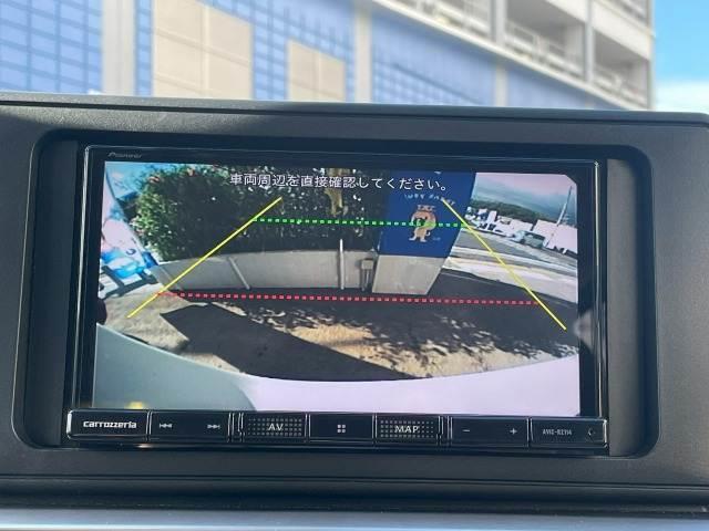 【バックカメラ】便利なバックカメラで安全確認もできます。駐車が苦手な方にもオススメな便利機能です。