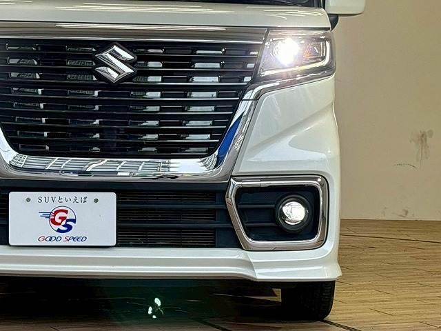 スペーシアカスタム ハイブリッドGS フルセグ 衝突軽減 シートヒーター コーナーセンサー ETC車載器 Bluetooth プッシュスタート オートライト ステアリングスイッチ フォグライト CD/DVD再生 オートエアコン(19枚目)