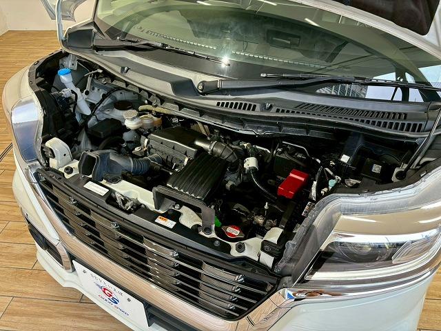 スペーシアカスタム ハイブリッドGS フルセグ 衝突軽減 シートヒーター コーナーセンサー ETC車載器 Bluetooth プッシュスタート オートライト ステアリングスイッチ フォグライト CD/DVD再生 オートエアコン(70枚目)