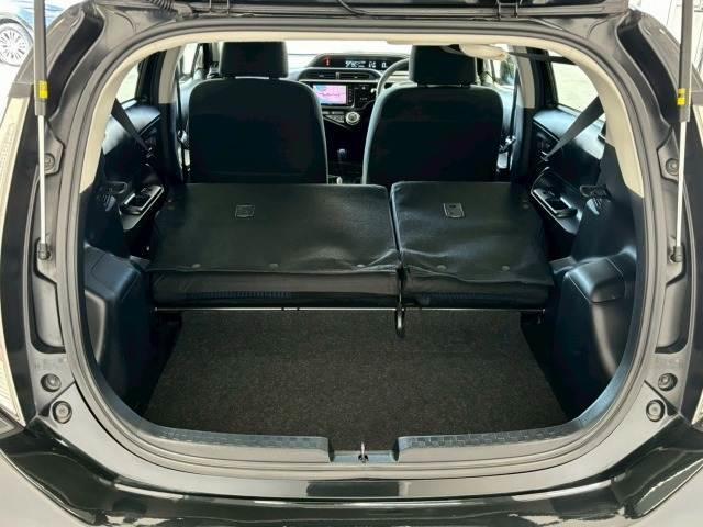 広々としたラゲッジルームは日常・レジャーに活躍する事間違いなし。アウトドアやお仕事でも活躍間違いなし。