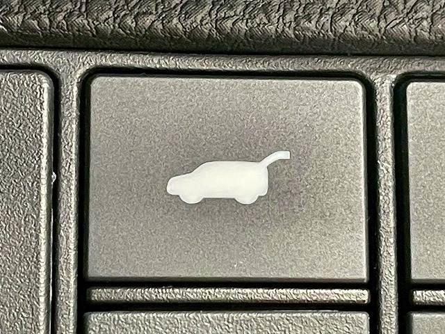 【電動リアゲート】ボタンひとつで大きなゲートも簡単に開閉可能です。背の高いＳＵＶならではの装備は嬉しいですね。