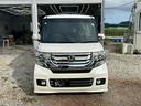 N-BOXカスタム G・Lパッケージ 車検2年付き 本土仕入れ ナビ TV Bluetooth バックカメラ パワースライドドア プッシュスタート スマートキー ETC 電動格納ミラー 中古車画像_2