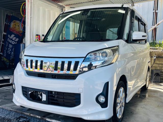 eKスペースカスタム カスタムG e-アシスト 衝突安全ボディ/両側パワースライドドア/バックカメラ/オートエアコン/スマートキー/純正アルミホイール/アイドリングストップ/LEDウィンカーミラー/ベンチシート/CD/(4枚目)