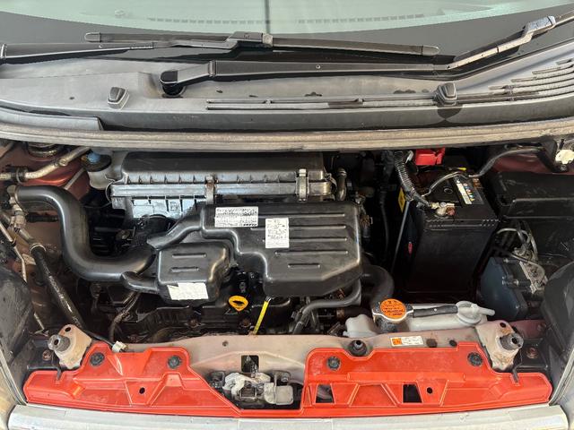 ムーヴ カスタム　Ｘ　社外ナビ　スマートキー　プッシュスタート　ＬＥＤヘッドライト　フォグ　ウィンカーミラー　ドアバイザー　純正１４インチアルミ　ＥＴＣ　シートリフター　オートライト　ステアリングスイッチ　オートエアコン（16枚目）