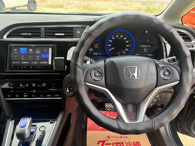 シャトル ハイブリッドＸスタイルエディション　社外ナビ　フルセグＴＶ　Ｂｌｕｅｔｏｏｔｈ　パドルシフト　ハーフレザーシート　社外１５インチアルミ　ＬＥＤヘッドライト　フォグランプ　オートライト　クルーズコントロール　ステアリングスイッチ　ＥＴＣ（46枚目）