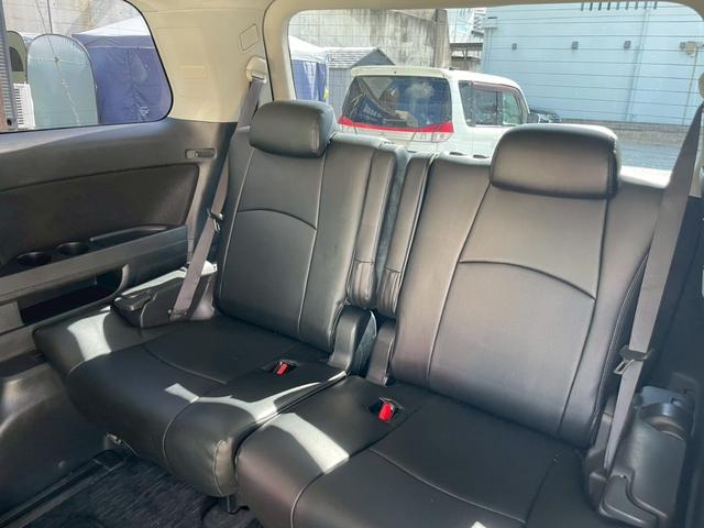 アルファード 240S プライムセレクションII 社外20インチアルミ 7インチナビ フルセグ バックモニター フロントカメラ ビルトインETC 両側パワースライド パワーバックドア HID プッシュスタート クリアランスソナー ステアリングスイッチ(10枚目)