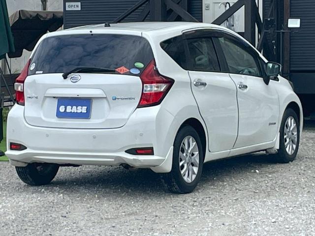 ノート e-パワー メダリスト 1年保証付 2年車検付 衝突被害軽減システム 純正ナビ・TV アラウンドビューモニター BLUETOOTH レザーシート 純正AW デジタルインナーミラー プッシュスタート ETC クリアランスソナー(27枚目)