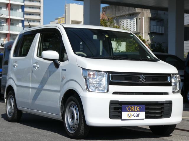 ワゴンＲ 　１年保証付　純正オーディオ　スマートキー　プッシュスタート　クリアランスソナー　レーンアシスト　衝突被害軽減システム　アイドリングストップ　電動格納ミラー　シートヒーター　ミュージックプレイヤー接続可（3枚目）